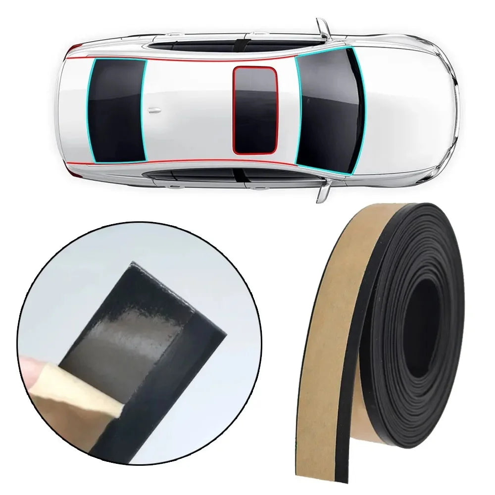 1M Car Window Rubber Seal Strip – 20mm Weatherproof Edge Trim