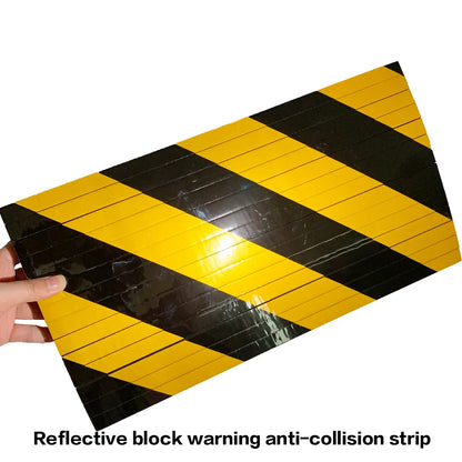Garage Wall Foam Bumper Guard – Reflective Corner Protector