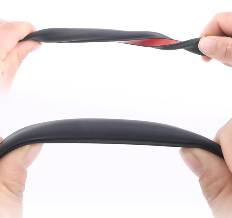 D-Type EPDM Rubber Door Seal Strip – 2M Universal Car Insulation