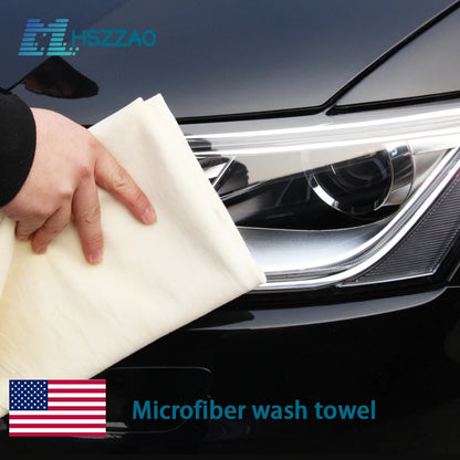 Chamois Leather Drying Towel – Natural Car Cloth