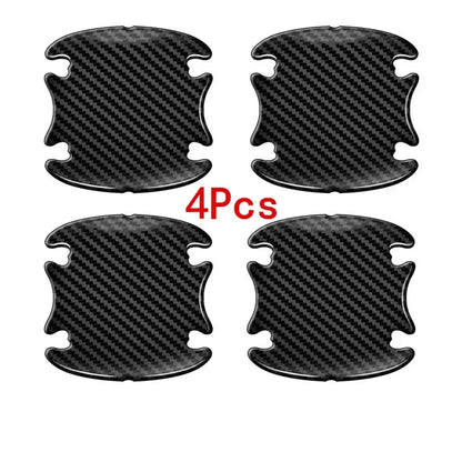 4pcs Transparent Door Bowl Protectors – Silicone Scratch Guards