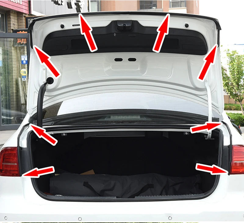 D-Type EPDM Rubber Door Seal Strip – 2M Universal Car Insulation