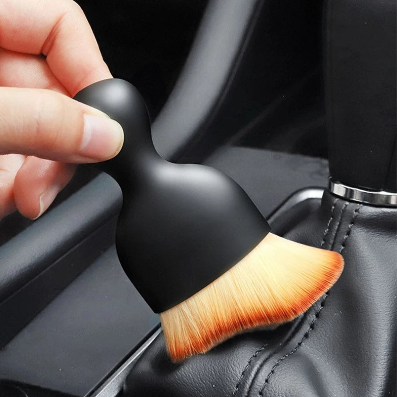 Nano Fiber Car Detailing Brush – Soft Bristles for Dash & Vents