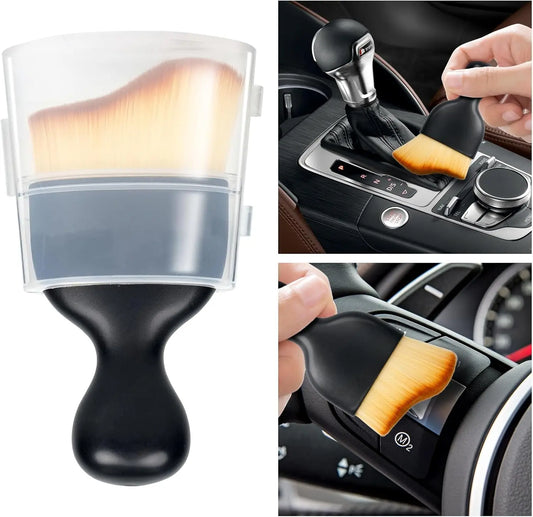 Car Interior Duster Brush – Nano Fiber Soft Bristles for Dash