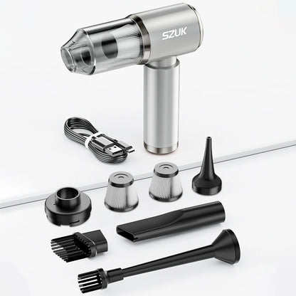 Cordless Car Vacuum – Brushless 4000mAh Dual Mode & Blower