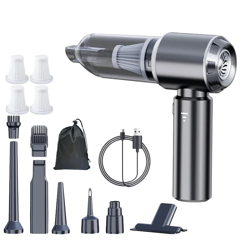 29000Pa Cordless Car Vacuum – 4-in-1 Brushless Handheld Cleaner