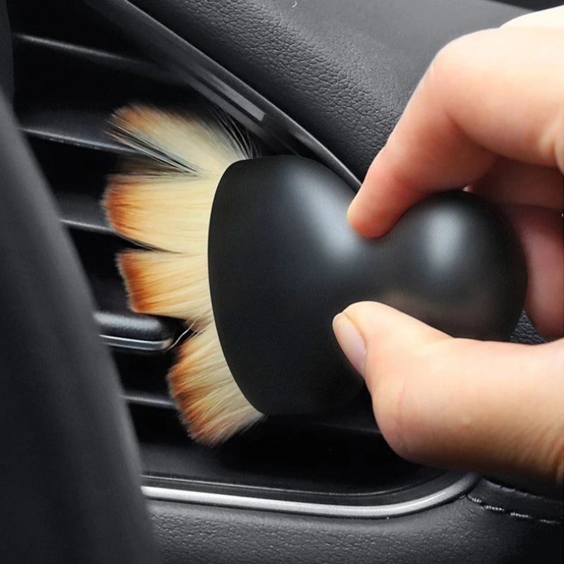 Nano Fiber Car Detailing Brush – Soft Bristles for Dash & Vents