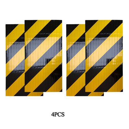 Garage Wall Foam Bumper Guard – Reflective Corner Protector