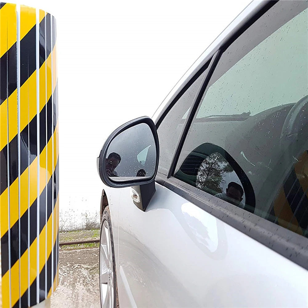 Garage Wall Foam Bumper Guard – Reflective Corner Protector