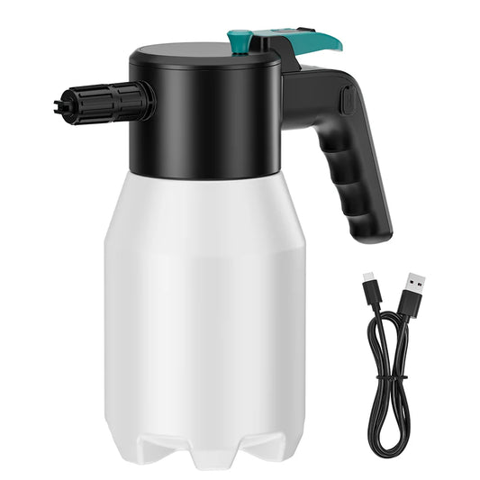 Electric Foam Sprayer 1.5L – Battery-Powered Car Wash Foam Cannon
