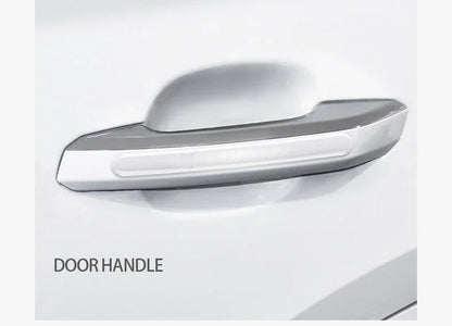 4pcs Transparent Door Bowl Protectors – Silicone Scratch Guards