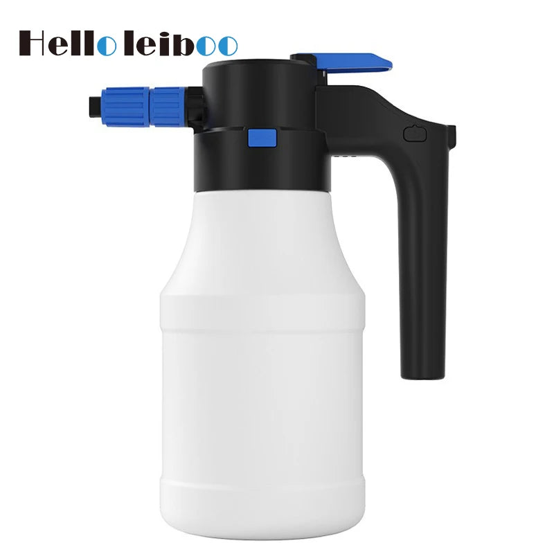 Electric Foam Sprayer 1.5L – Battery-Powered Car Wash Foam Cannon