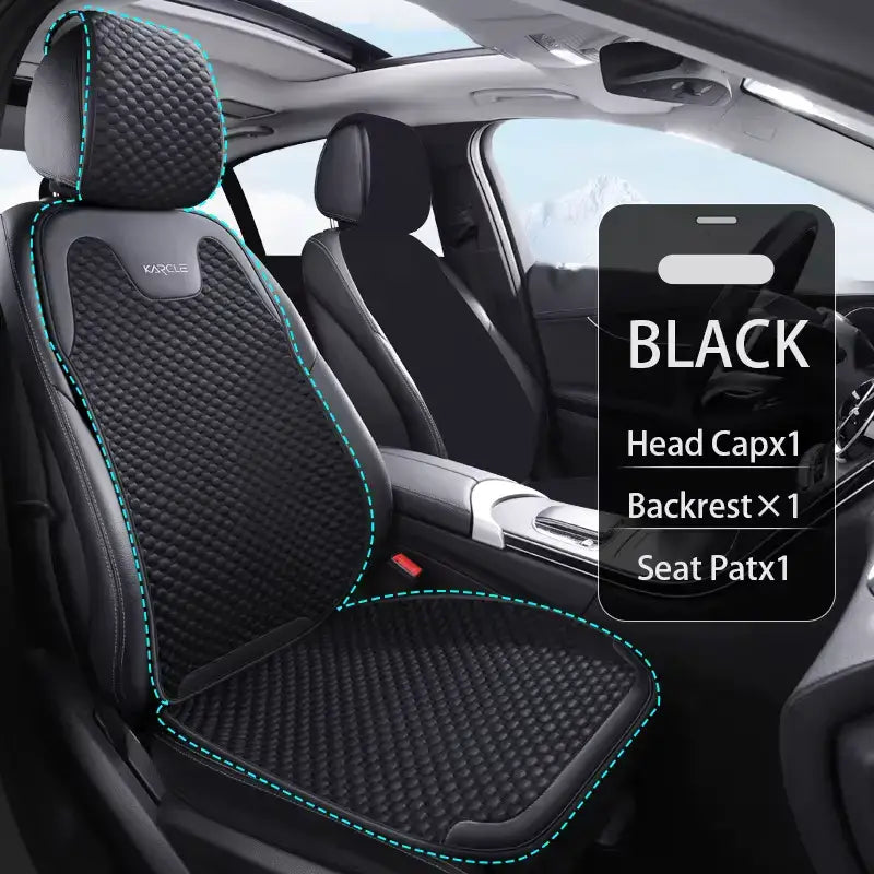 Cool Car Seat Covers – Ice Silk Breathable Universal Summer Set