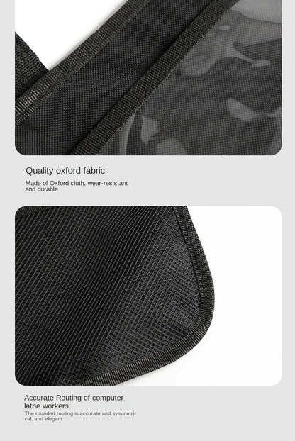Water-resistant material on car seat back cover protector