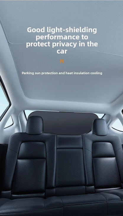 Durable reflective material on sun shade