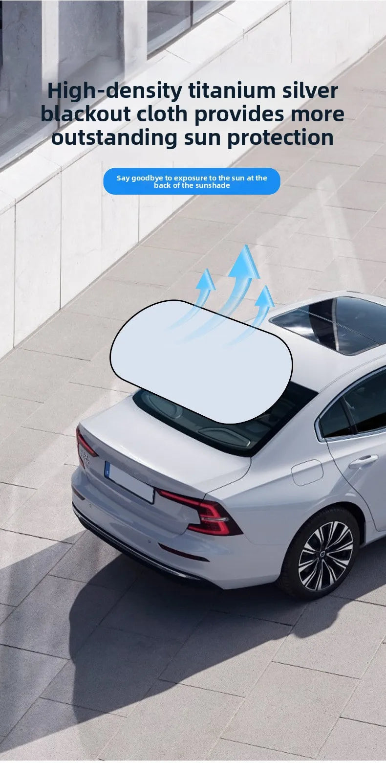 Easy storage and portability of sun shade