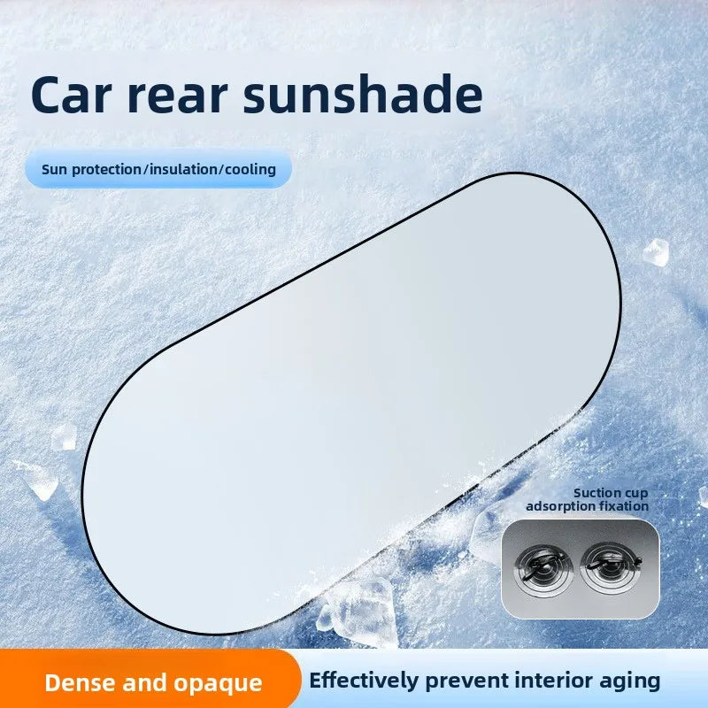Reflective feature on car sun shade