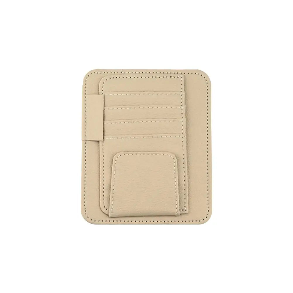 Storage pockets for cards and receipts organizer
