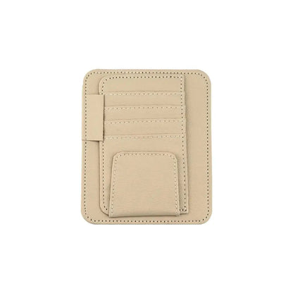 Storage pockets for cards and receipts organizer