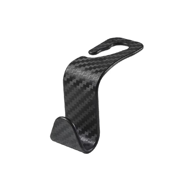Car seat hooks carbon fiber single hook product display