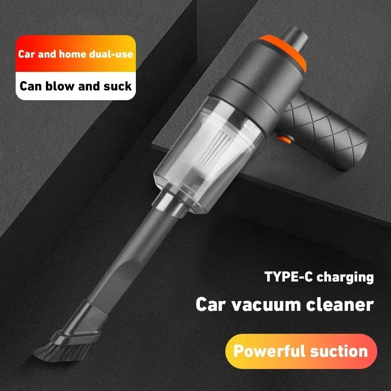 Dual-use cordless vacuum with blowing and suction function