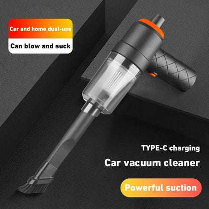 Dual-use cordless vacuum with blowing and suction function