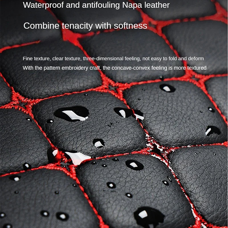 Side profile of breathable cotton linen car seat covers