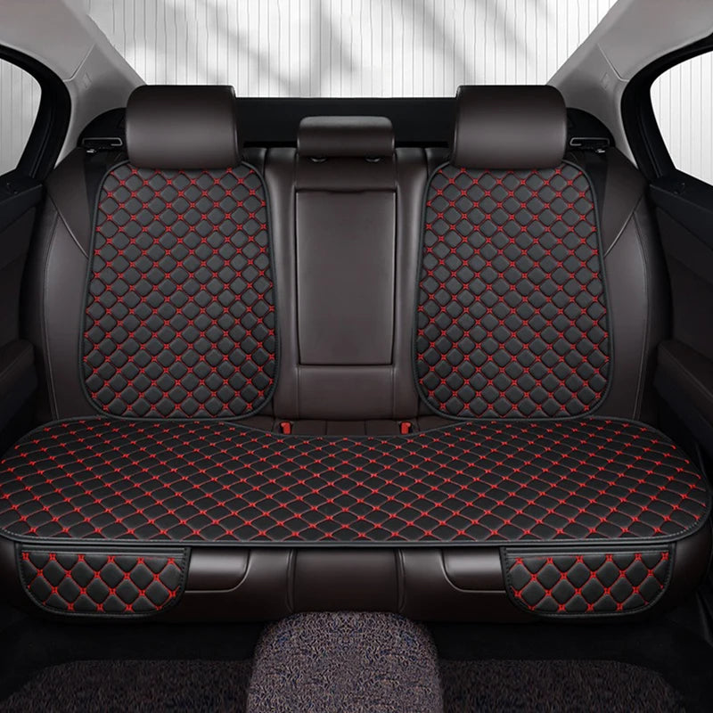 Universal fit feature on cotton linen car seat covers