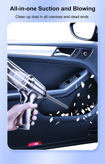 Crevice tool attachment for cleaning narrow car spaces