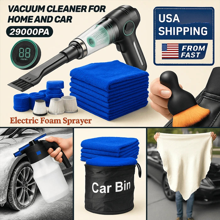 Deep Clean Interior Cleaning Kit – Full Interior Detailing Bundle for Serious Car Owners