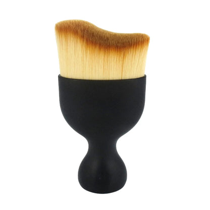 Close-up of ultra-soft scratch-free detailing bristles for interior cleaning