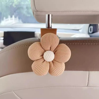 Brown color option for flower car decoration organizer