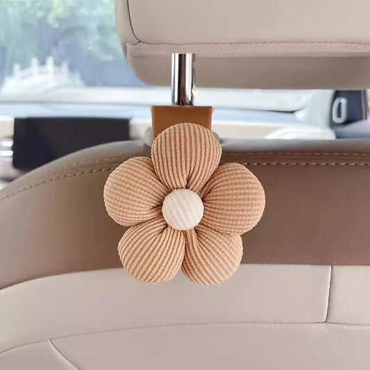 Brown color option for flower car decoration organizer