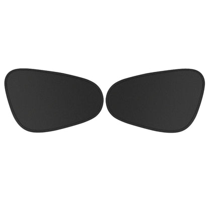 Front 2 piece foldable car window shade set
