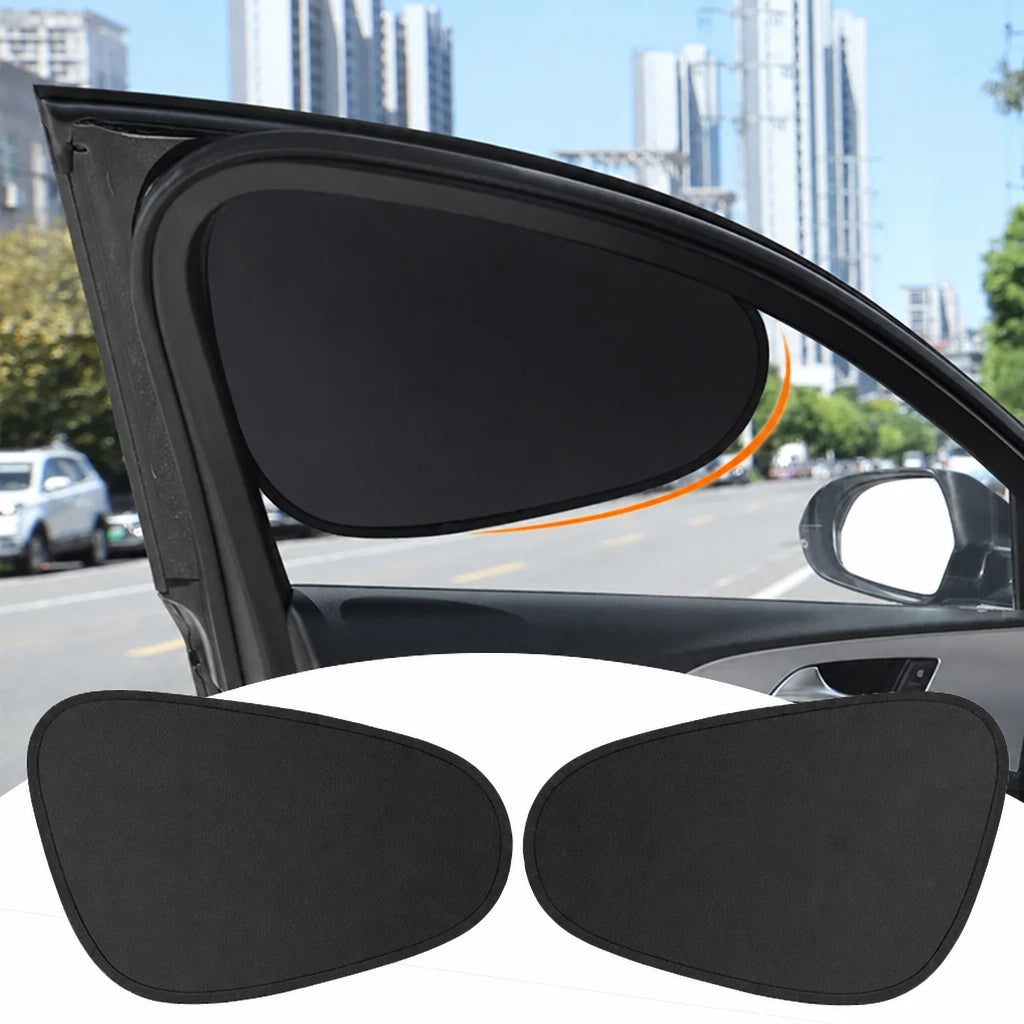 Foldable car window sun shade UV blocking side shades