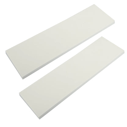 white EVA bumper strip 400×120×15mm in 2-pack set