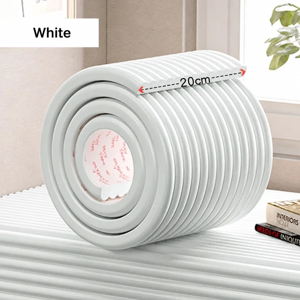 20CM wide white bumper guard