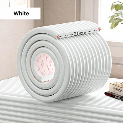 20CM wide white bumper guard