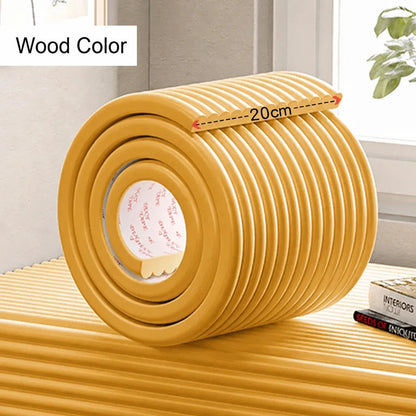 20CM wide wood color bumper guard