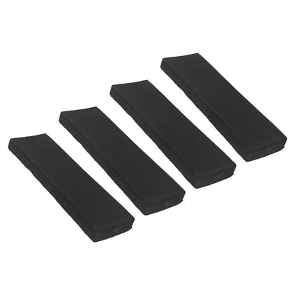 complete 4-pack of foam bumpers for garage wall impact protection