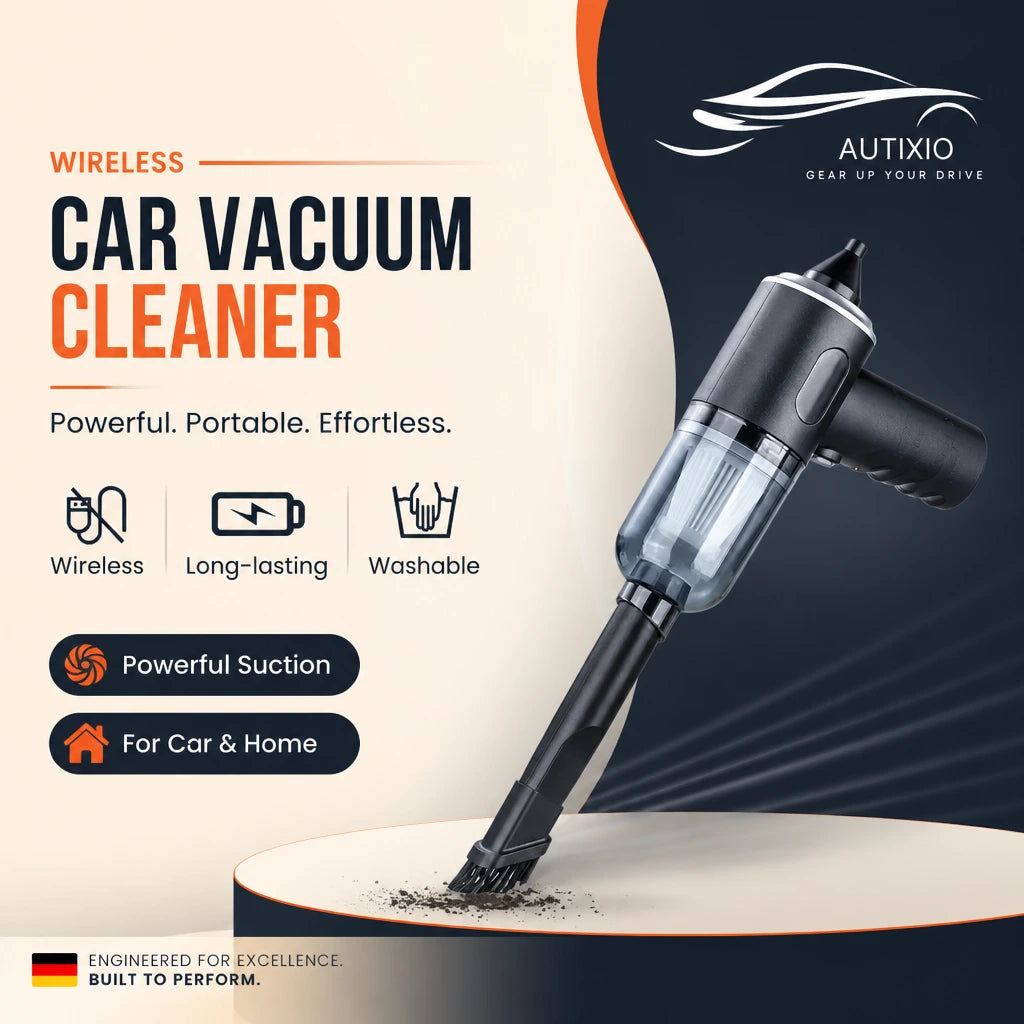 Keyboard vacuum cleaner hero shot with wireless, long-lasting, and washable features