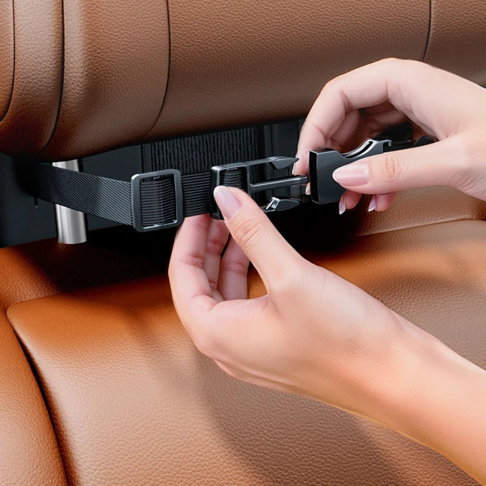 Console placement option for leather tissue box