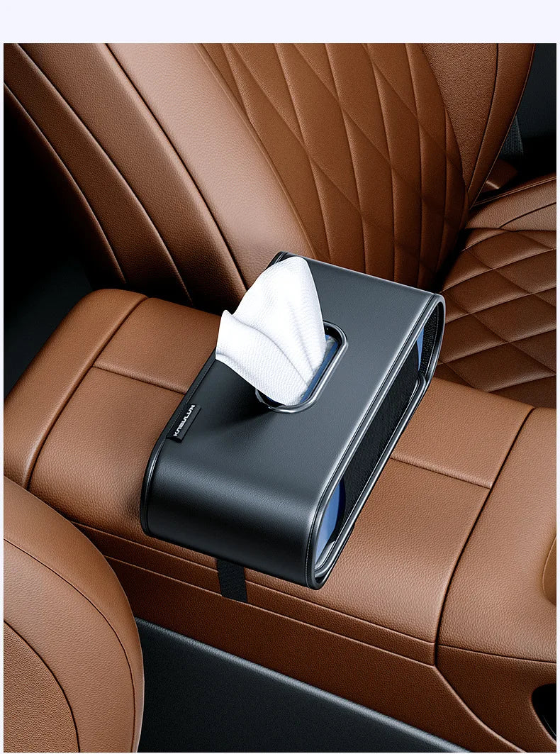 Storage and organization for vehicle tissues