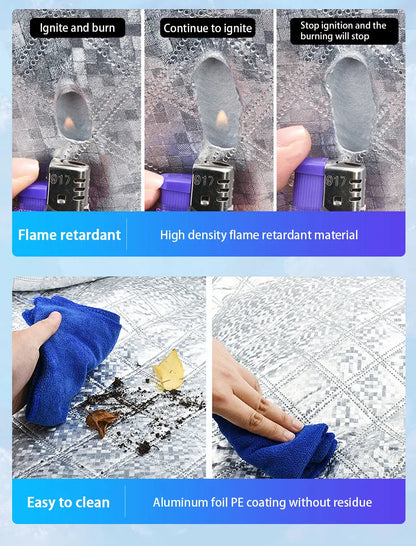 Tear resistant magnetic windshield cover
