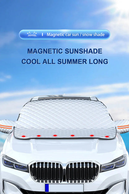 UV protection on magnetic windshield cover