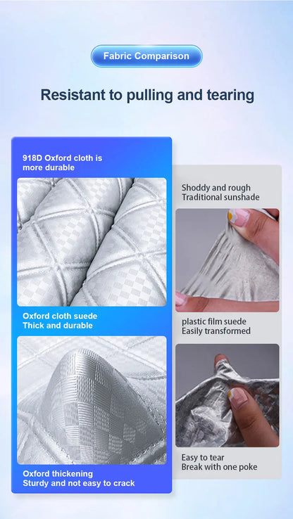 Winter protection windshield cover