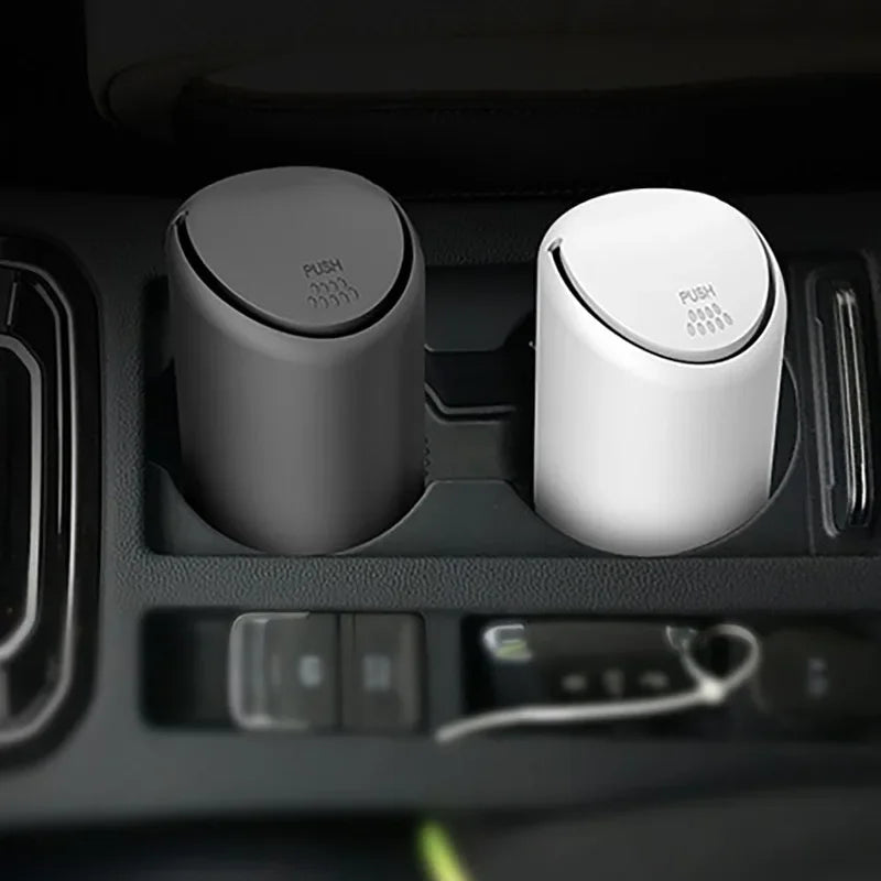 Compact design of silicone car trash can organizer