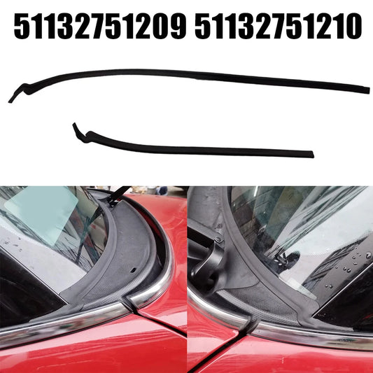 2-piece windshield wiper cowl seal set for MINI R55 R56 R57 with OEM fit