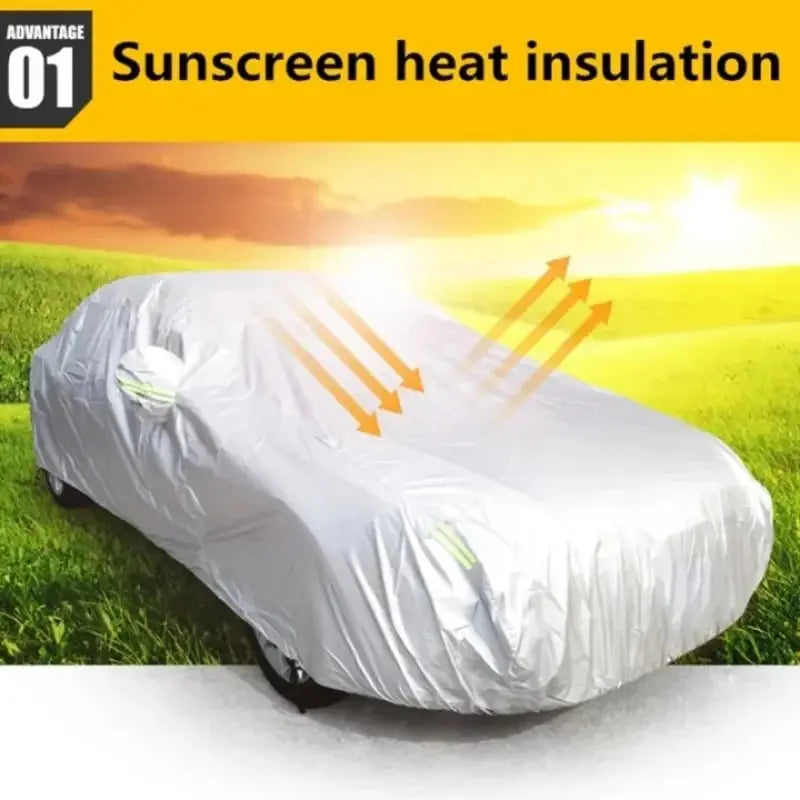 Outdoor car cover UV snow dust protection all sizes