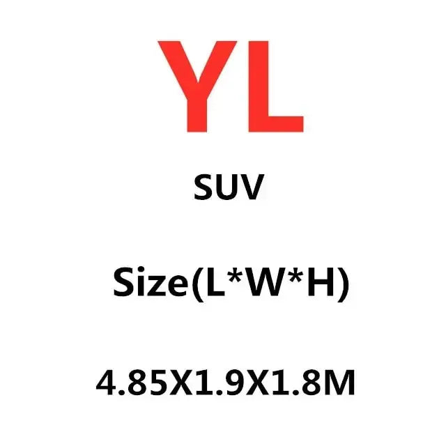 SUV large size outdoor car cover